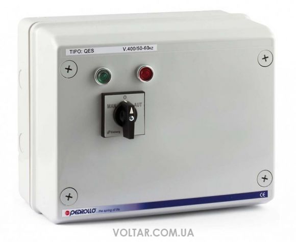 Пульт управления QES 300 для трёхфазных фекальных насосов Pedrollo в Симферополе 