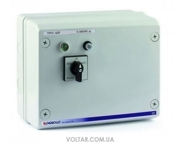 Пульт управления QST 1500 для трёхфазных скважинных насосов Pedrollo с датчиком уровня в Симферополе 